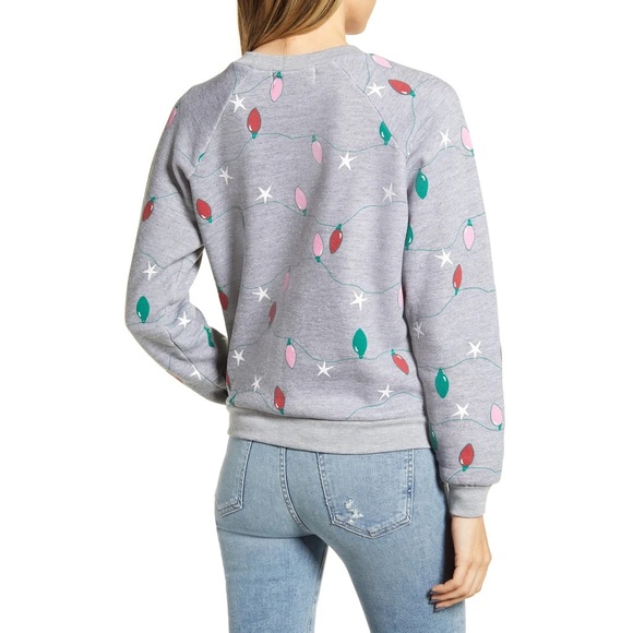 Wildfox Christmas Lights Sweatshirt 